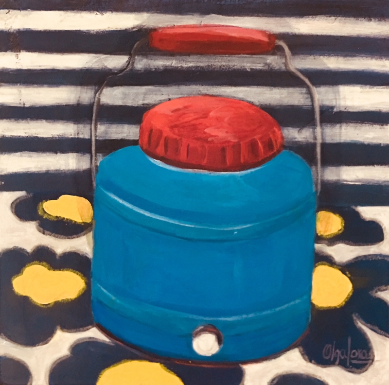 The Weather Thermos by artist OLGA LORA